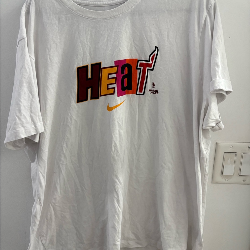 Nike White Dri-FIT Tee